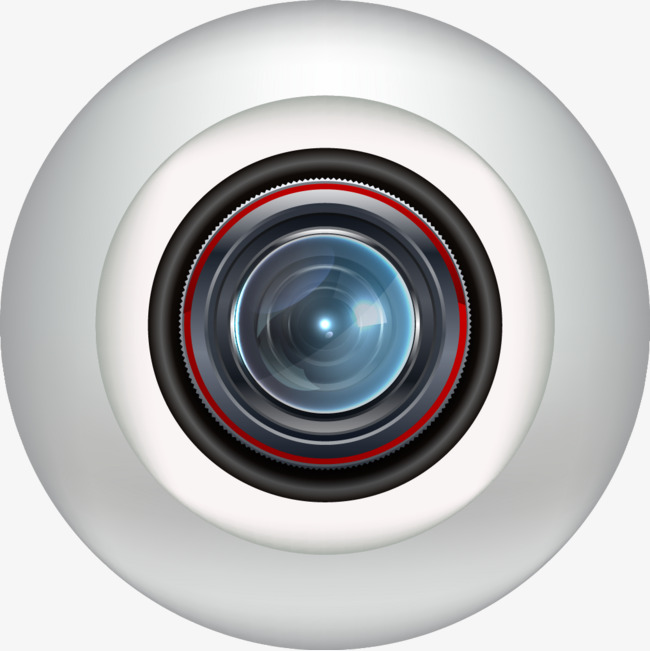 Vector Electronic Eye, Cctv, Glasses, Camera Png And Vector - Cctv Camera Images, Transparent background PNG HD thumbnail