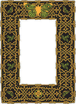 Border Celtic Pattern Design Ornament Deco - Celtic Border, Transparent background PNG HD thumbnail