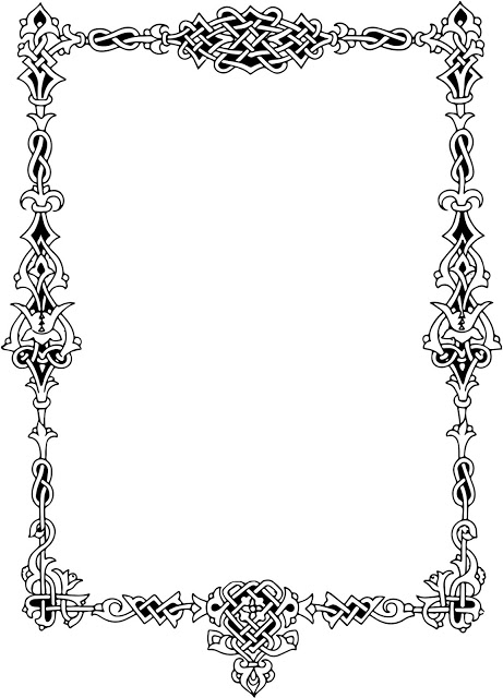 Clipart - Celtic frame