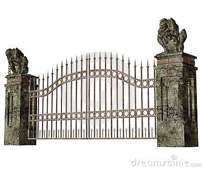 Cemetery Gates Png Hdpng.com 400 - Cemetery Gates, Transparent background PNG HD thumbnail