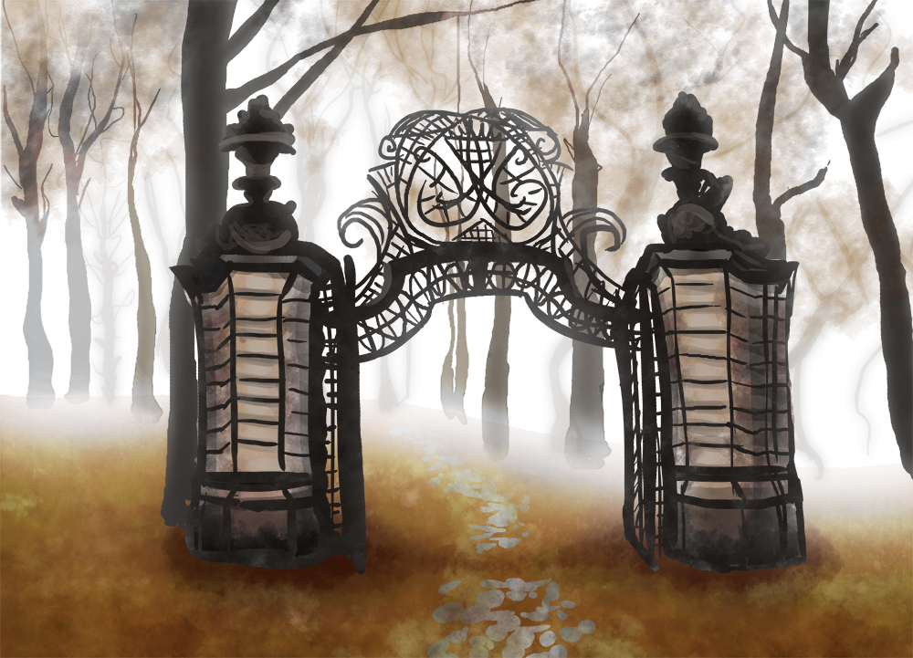 Cemetery Gates - Cemetery Gates, Transparent background PNG HD thumbnail