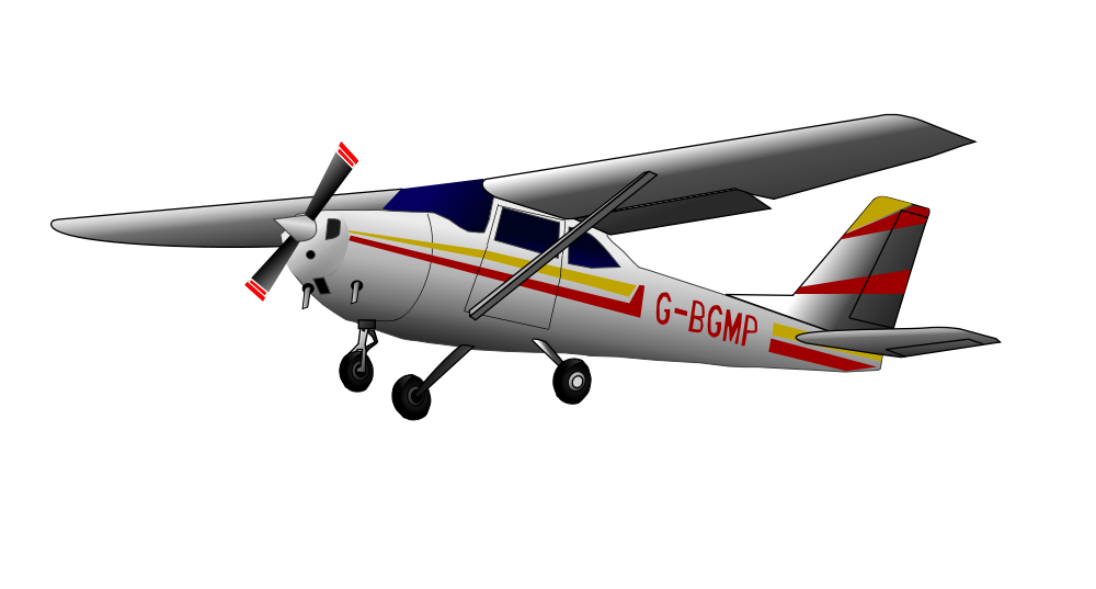 File:cessna 172 Barleevisco.svg - Cessna Plane, Transparent background PNG HD thumbnail