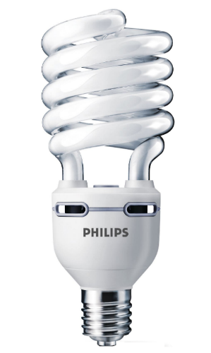 Philips Ehl   Twister   80W   Cw   E40   220 240V 1 - Cfl, Transparent background PNG HD thumbnail