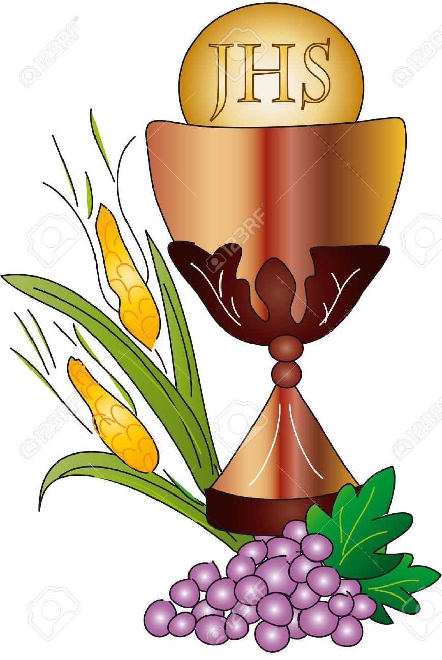 Eucharist symbol of bread and