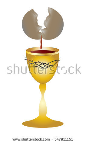 Eucharist Symbol Of A Chalice And A Bleeding Host, Bread And Wine, Body And - Chalice And Host, Transparent background PNG HD thumbnail