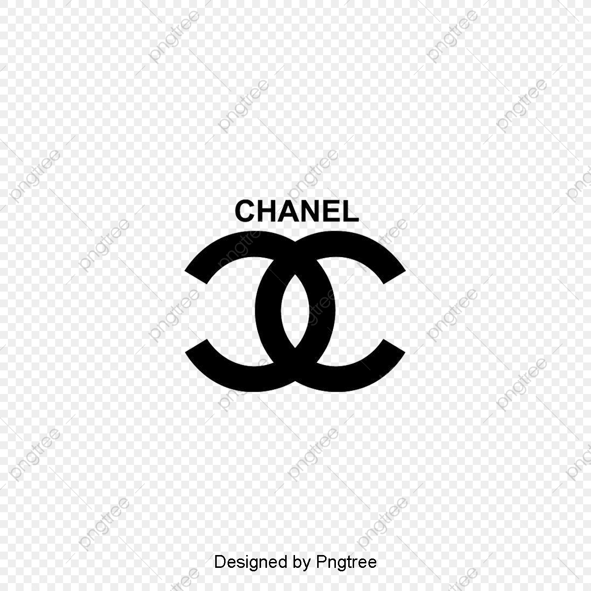 Chanel Logo Wordmark - Bleu D