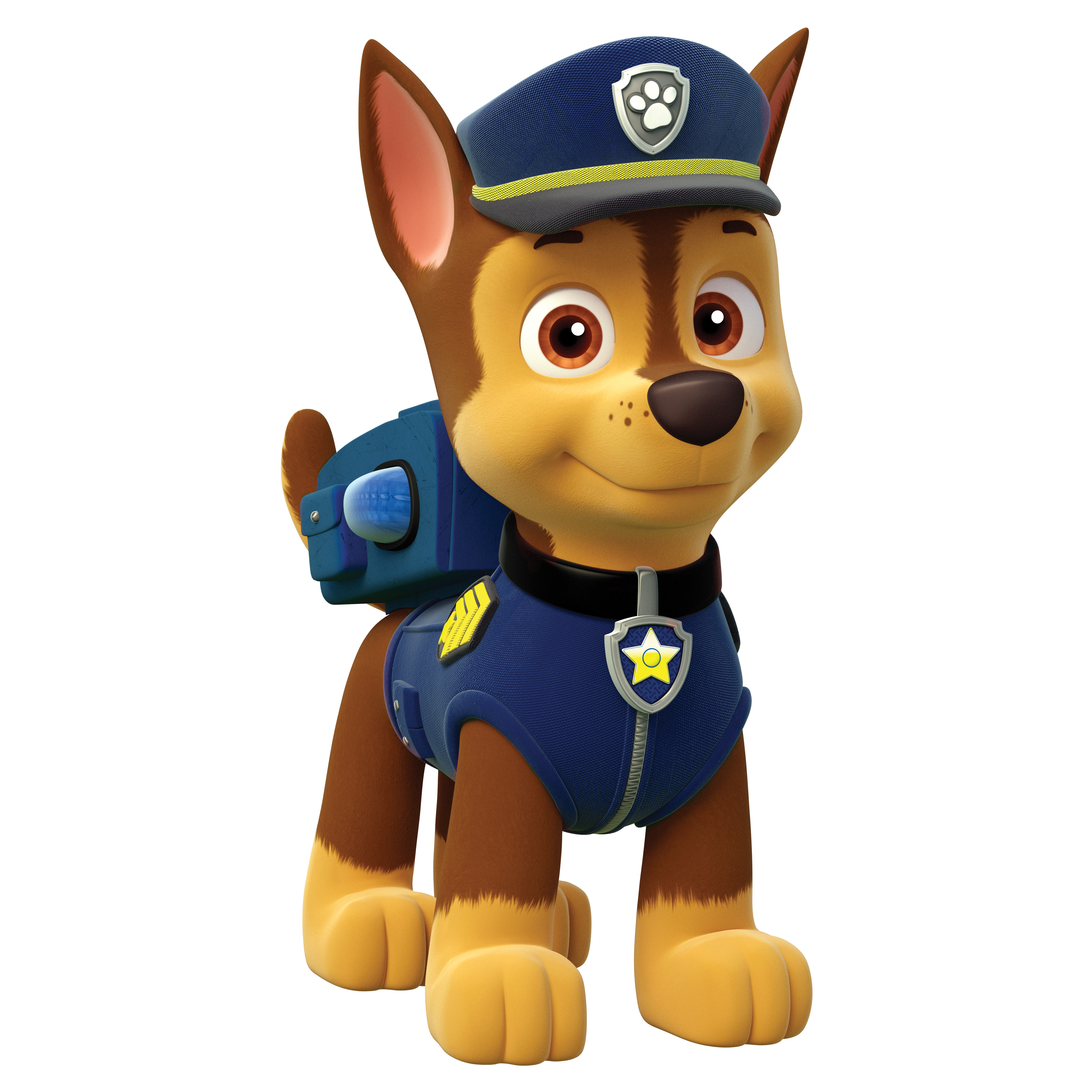Chase Paw Patrol Clipart #1 - Chase, Transparent background PNG HD thumbnail