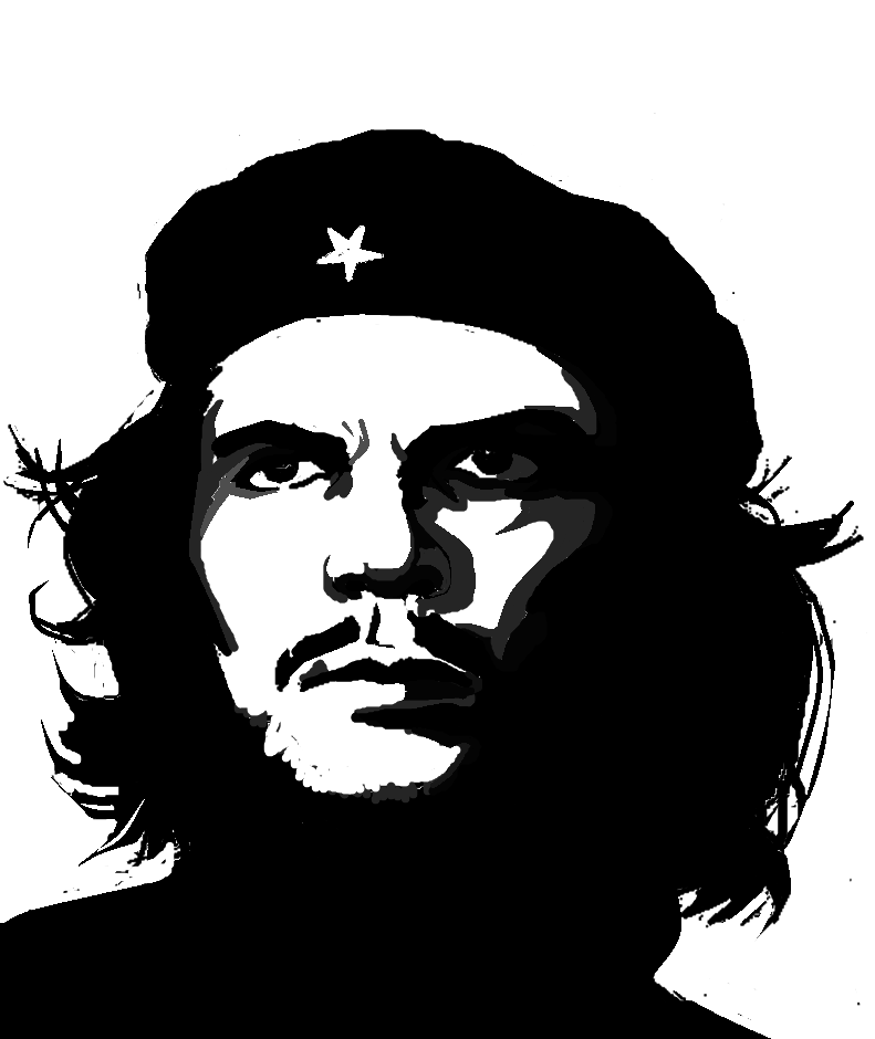 El Che.png   Dijital Sanatlar, 45X40X0,1 Cm ©2016 Gzarzosaminaya - Che, Transparent background PNG HD thumbnail