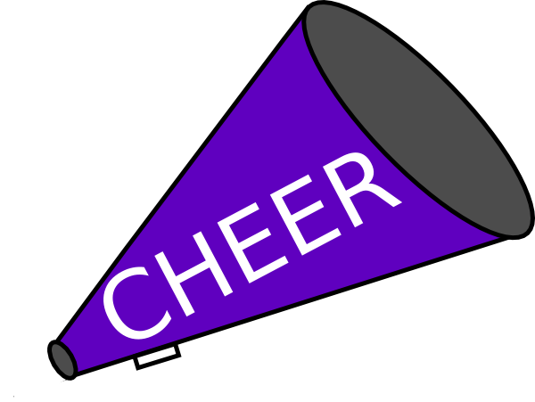 Cheer Megaphone Clip Art Cliparts And Others Inspiration - Cheer Megaphone And Poms, Transparent background PNG HD thumbnail