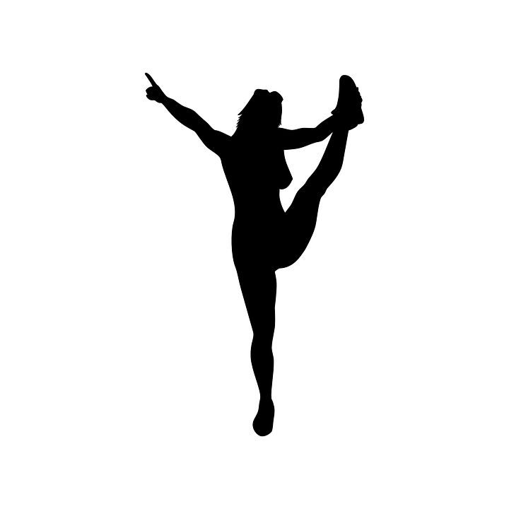 Cheerleader, Ballet, Stretching, Yoga, Female, Girl - Cheerleader, Transparent background PNG HD thumbnail