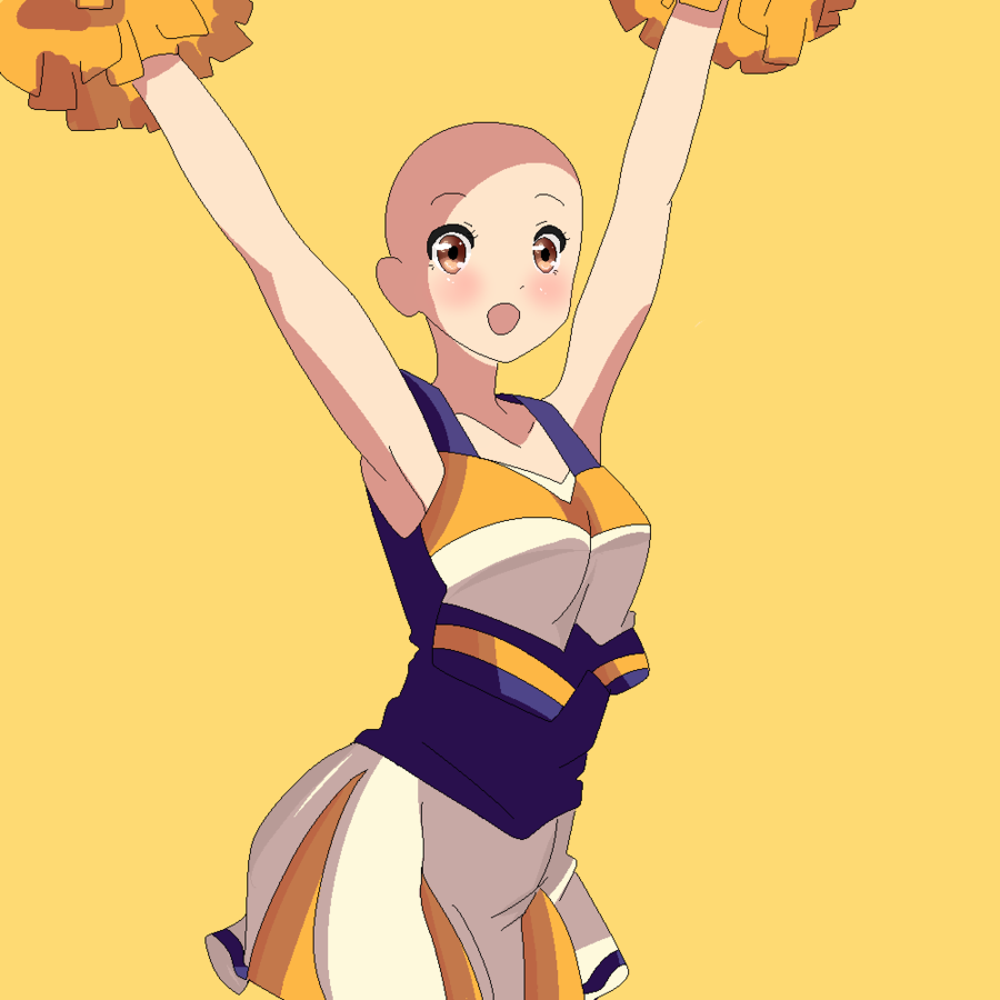 Cheerleader Base by VortexBas