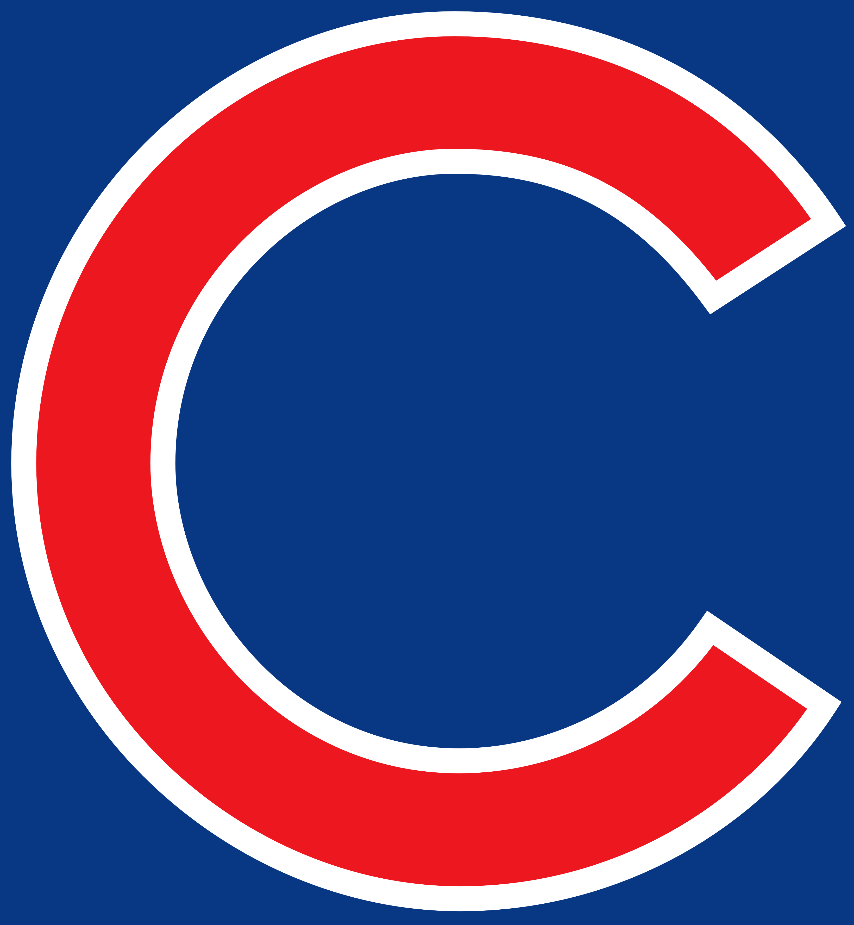 Chicago Cubs Cap Insignia, Logo - Chicago Cubs, Transparent background PNG HD thumbnail