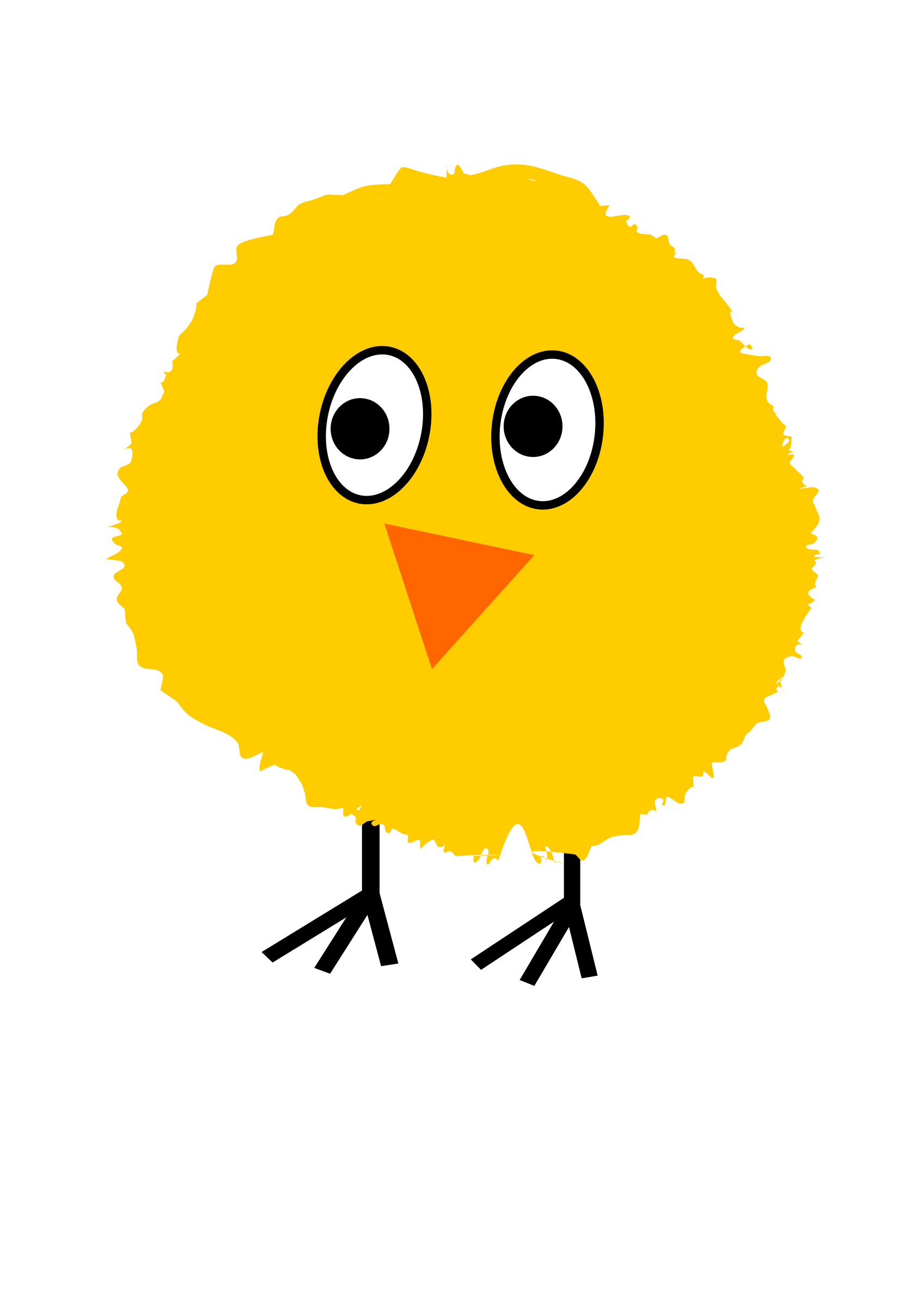 Big Image (Png) - Chick, Transparent background PNG HD thumbnail