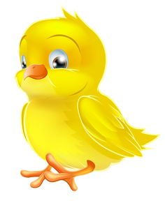 Painted Yellow Easter Chick Png Clipart Picture - Chick, Transparent background PNG HD thumbnail