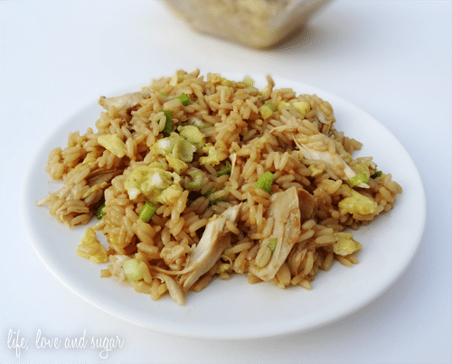 fried chicken rice, Chicken R