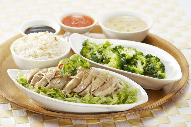 Singapore Hainanese Chicken Rice Set.png Hdpng.com  - Chicken And Rice, Transparent background PNG HD thumbnail