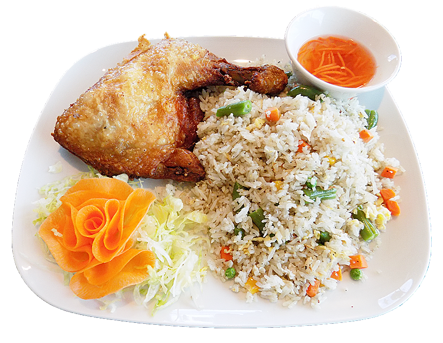 Thai Cuisine Hainanese Chicken Rice Asian Cuisine Fried Rice Fried Chicken   Chicken Rice Flower. Download Png - Chicken And Rice, Transparent background PNG HD thumbnail