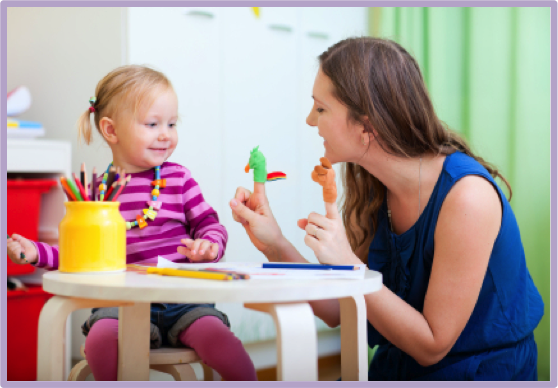 Speech And Language Therapy Photo Of Therapist And Child In Therapy Session - Child Psychologist, Transparent background PNG HD thumbnail
