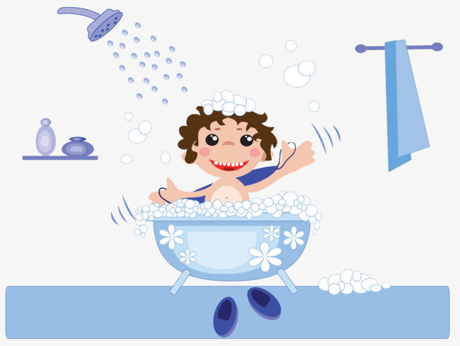 Child Taking A Shower Bath Png - A Bathing Shower; A Child, Take A Shower, Bath, Wash Free Png Image And Clipart, Transparent background PNG HD thumbnail