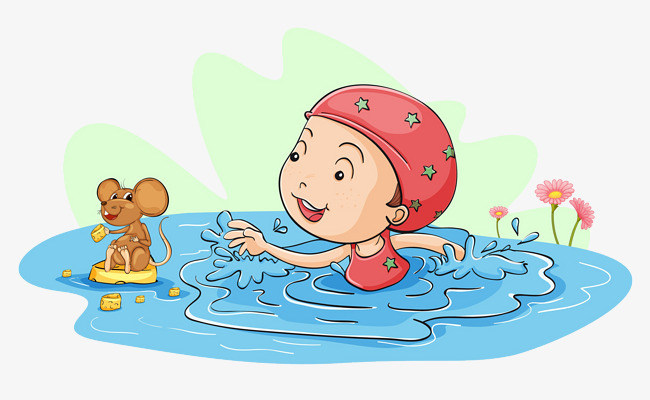 Child Taking A Shower Bath PNG - Children In The Water,