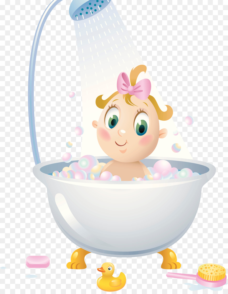 Child Taking A Shower Bath PNG - Shower Bathroom Child 