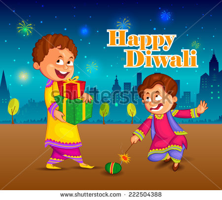 Vector India Diwali Deepavali