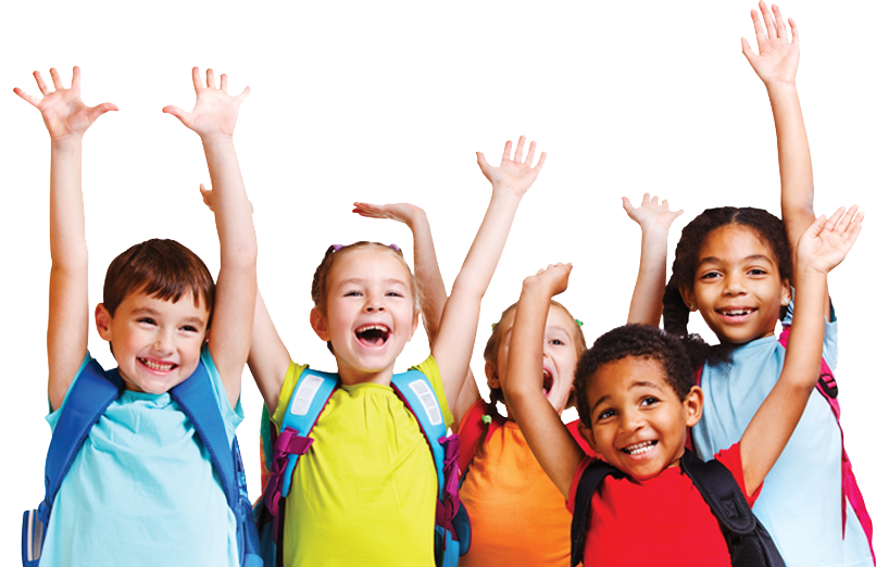 Make Your Kids Hands Up With Kidz Watch - Children Having Fun At School, Transparent background PNG HD thumbnail