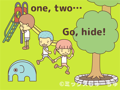 Japanese Page : Hide And Seek - Children Playing Hide And Seek, Transparent background PNG HD thumbnail