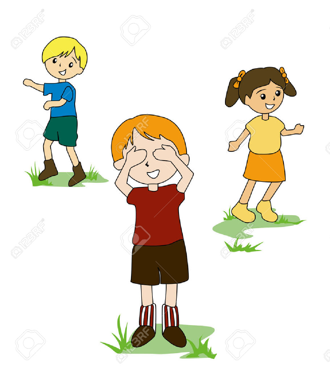 Pin Hiding Clipart Hide And Seek #8 - Children Playing Hide And Seek, Transparent background PNG HD thumbnail