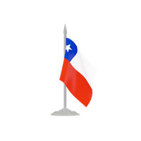 Chile Flag Transparent Png Image - Chile, Transparent background PNG HD thumbnail