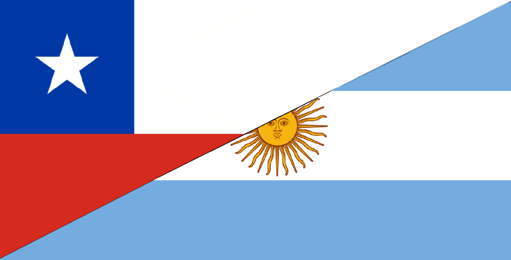 File:flag Of Argentina And Chile.png - Chile, Transparent background PNG HD thumbnail