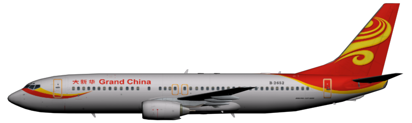 Grand China Airlines 737 800 - China Airlines, Transparent background PNG HD thumbnail