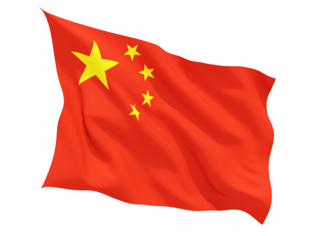 China Chinese Chinese Flag Red Waving Flag Icon Icon - China, Transparent background PNG HD thumbnail
