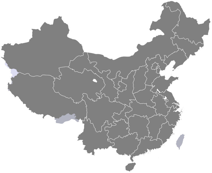 File:china Provinces Blank.svg - China, Transparent background PNG HD thumbnail
