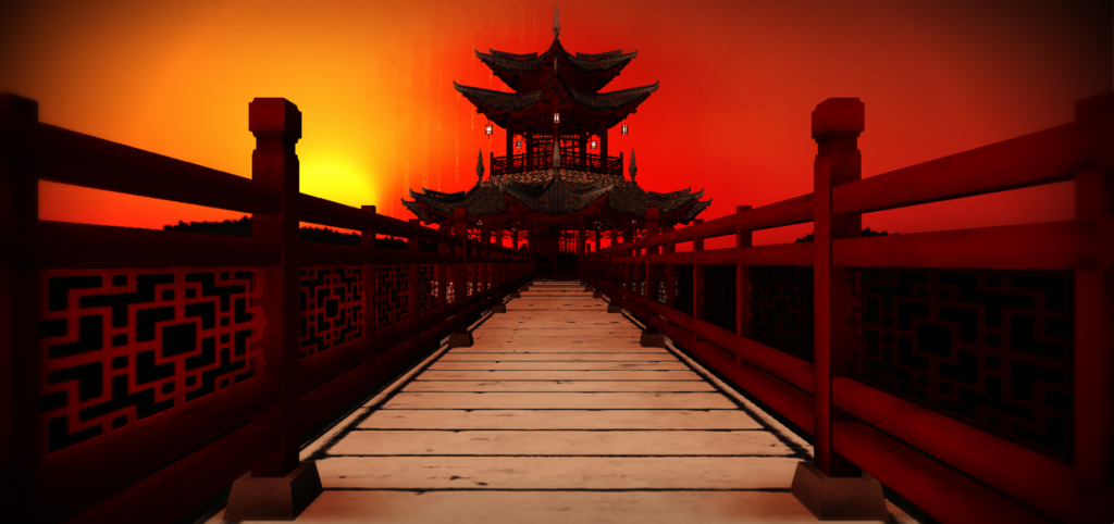 Mmdfakewings18 483 73 Chinese Temple Stage By Chocosunday - Chinese Temple, Transparent background PNG HD thumbnail