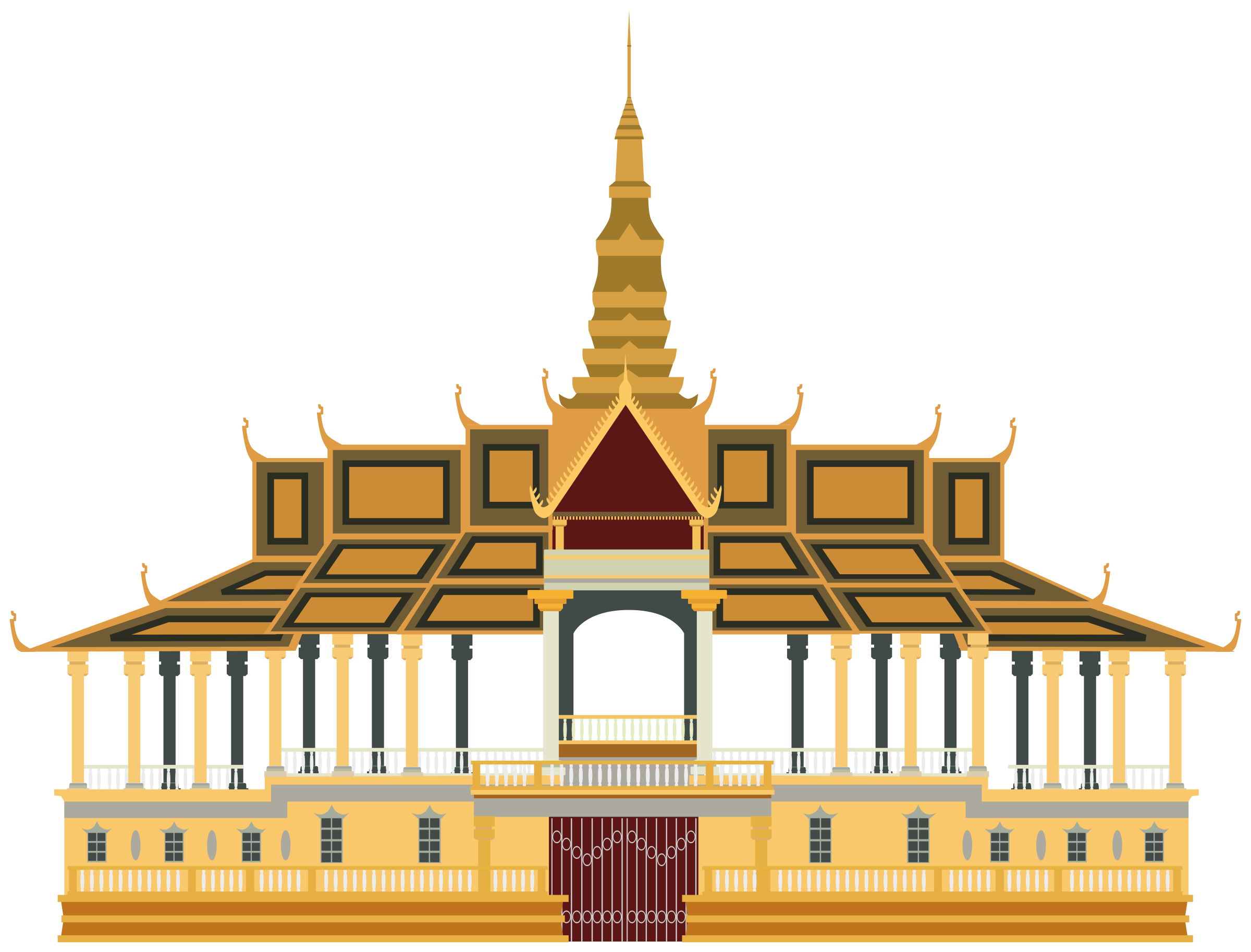 Buddha Temple Transparent Bac
