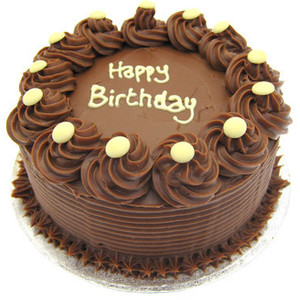 Chocolate Birthday Cake - Chocolate Cake, Transparent background PNG HD thumbnail