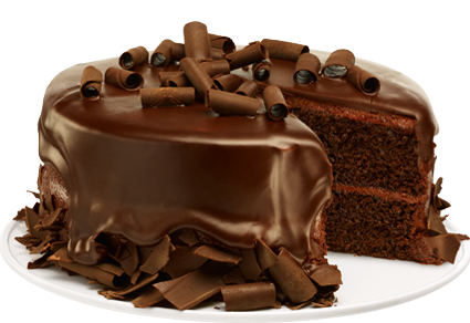Chocolate Cake clipart transp