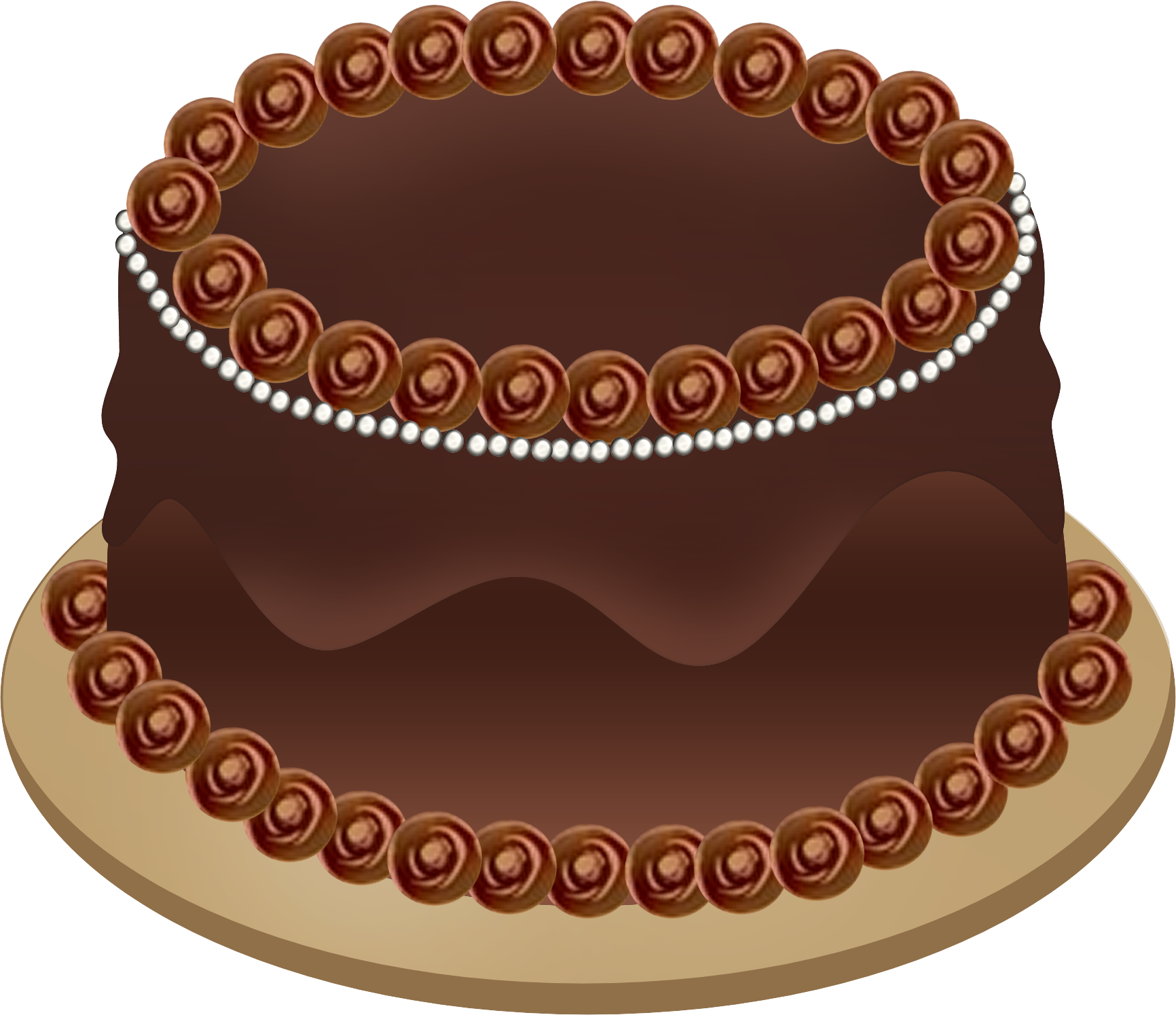 Sponge Cake Clipart Transparent #4 - Chocolate Cake, Transparent background PNG HD thumbnail