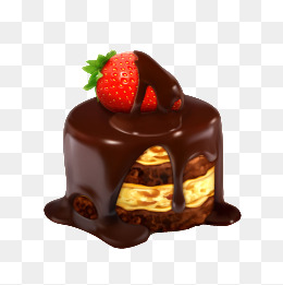 Strawberry Cake, Hd Fruit Cake, Birthday Cake, Chocolate Cake Png Image - Chocolate Cake, Transparent background PNG HD thumbnail