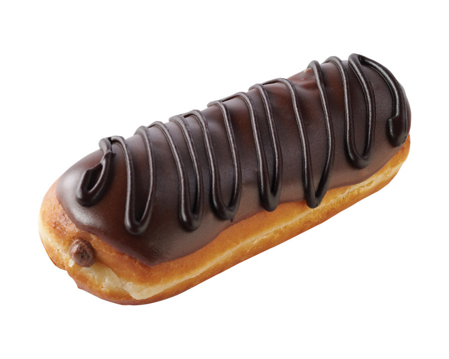 Double Chocolate Eclair - Chocolate Eclair, Transparent background PNG HD thumbnail