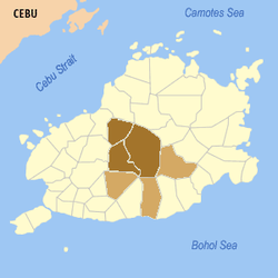 Locator Map Of The Chocolate Hills. Dark Brown Indicates The Greatest Concentration Of The Chocolate Hills In The Bohol Municipalities Of Sagbayan, Batuan, Hdpng.com  - Chocolate Hill Black And White, Transparent background PNG HD thumbnail