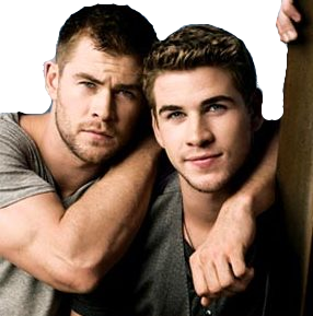 Liam And Chris Hemsworth Png By Lanakatnissefron Hdpng.com  - Chris Hemsworth, Transparent background PNG HD thumbnail