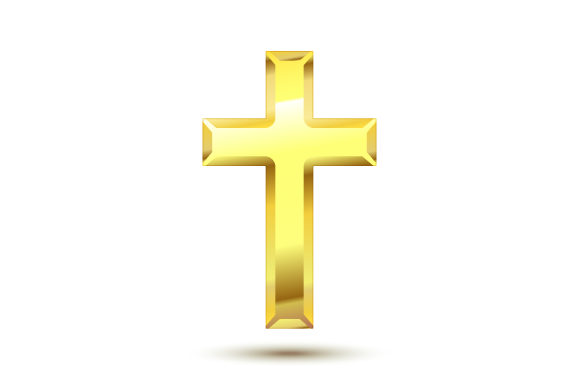 Gold Cross Png Image #25649 - Christian Cross, Transparent background PNG HD thumbnail