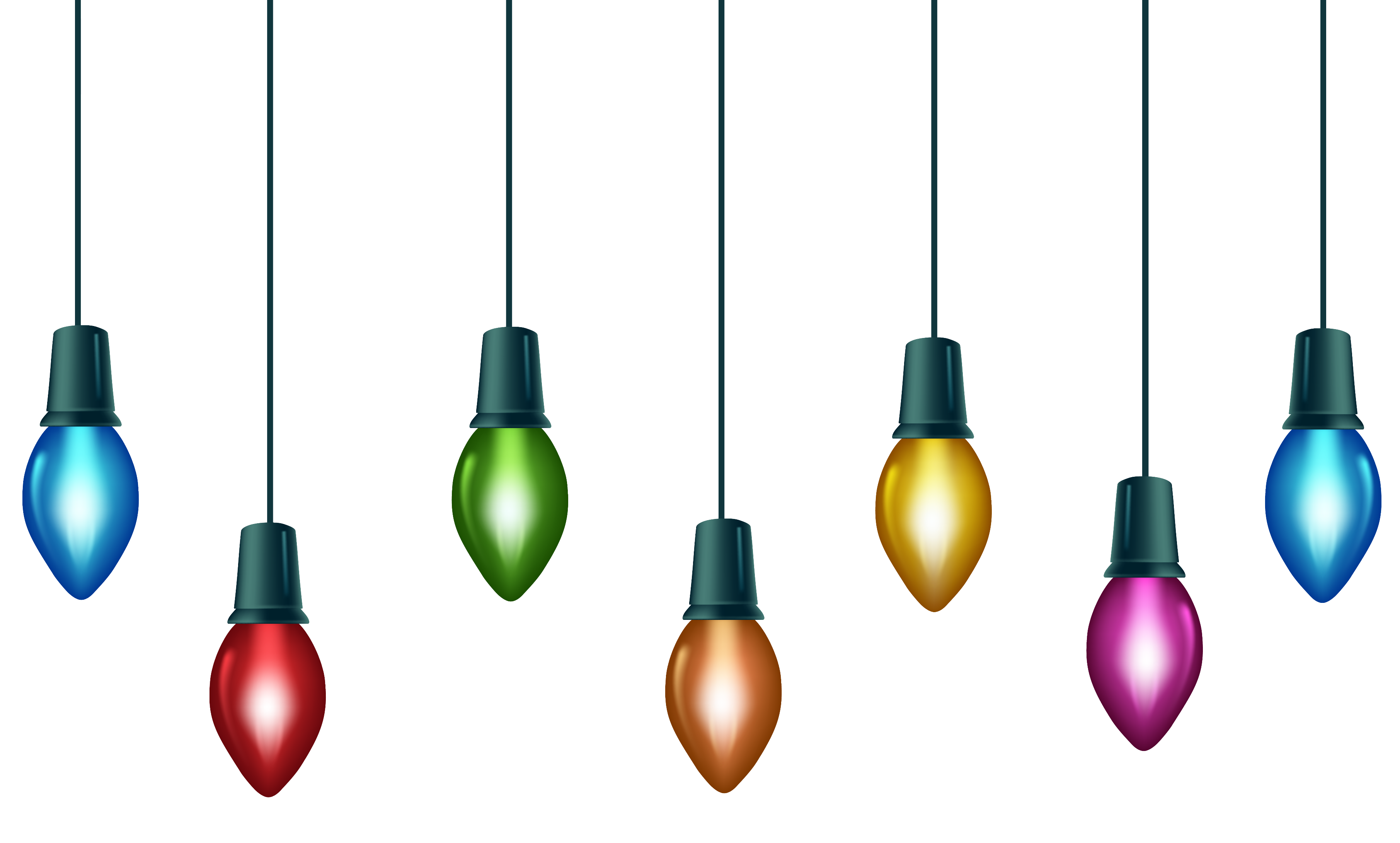 Christmas Lights Png Icons And Backgrounds - Christmas Lights, Transparent background PNG HD thumbnail