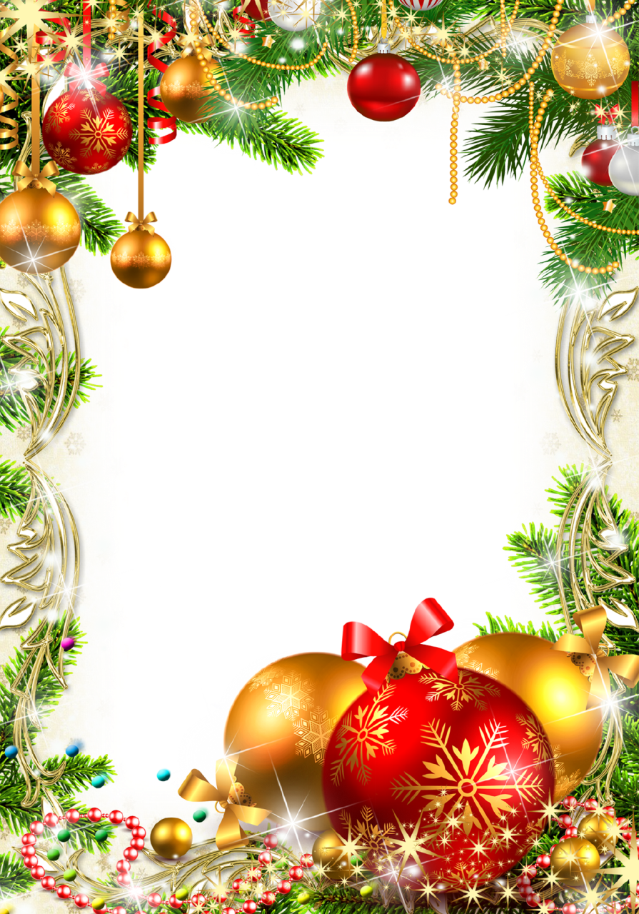 Christmas Transparent Images | Christmas Frame Transparent Christmas Photo Frame Png - Christmas, Transparent background PNG HD thumbnail