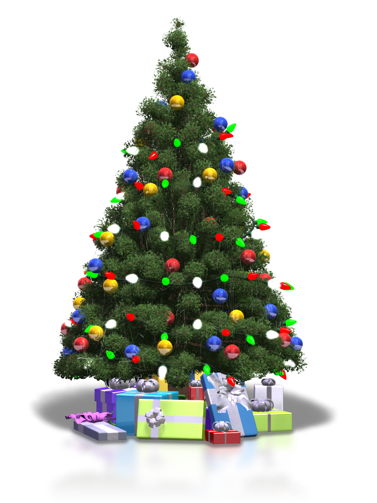 Christmas Tree Png - Christmas Tree, Transparent background PNG HD thumbnail