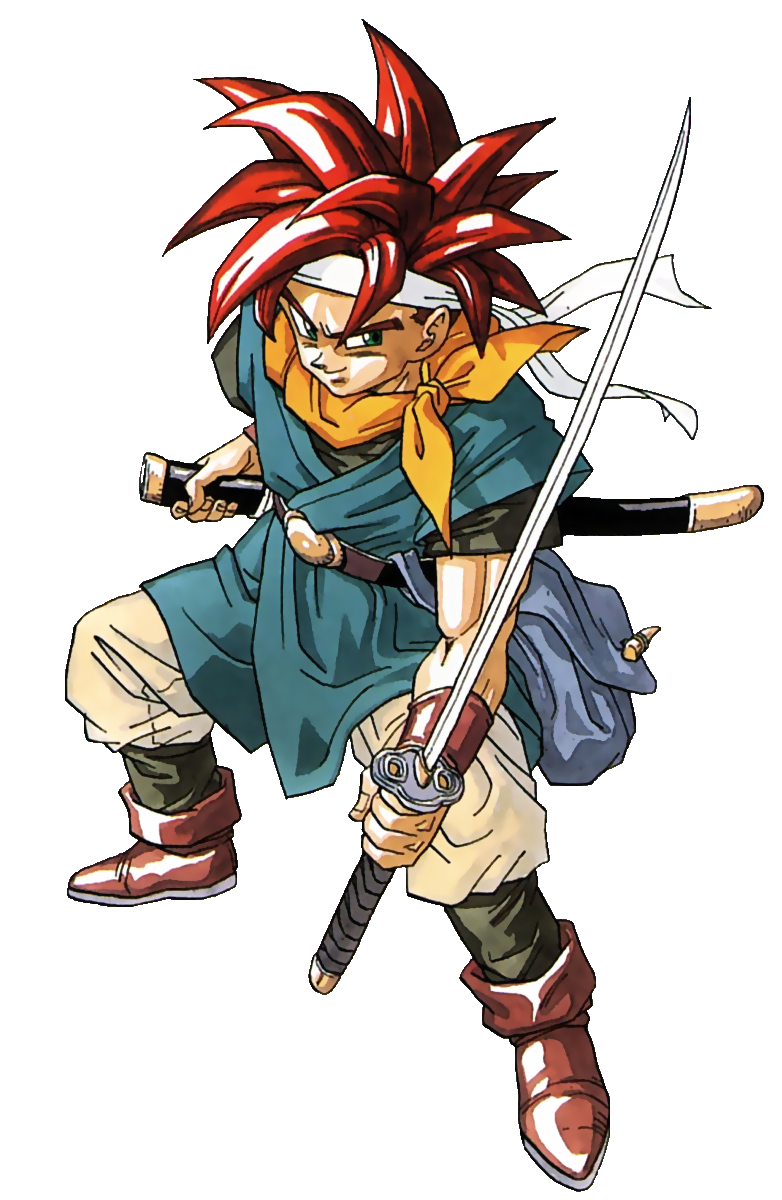 Chrono Trigger - Crono as he first appeared for Super Nintendo.png, Chrono Trigger PNG - Free PNG