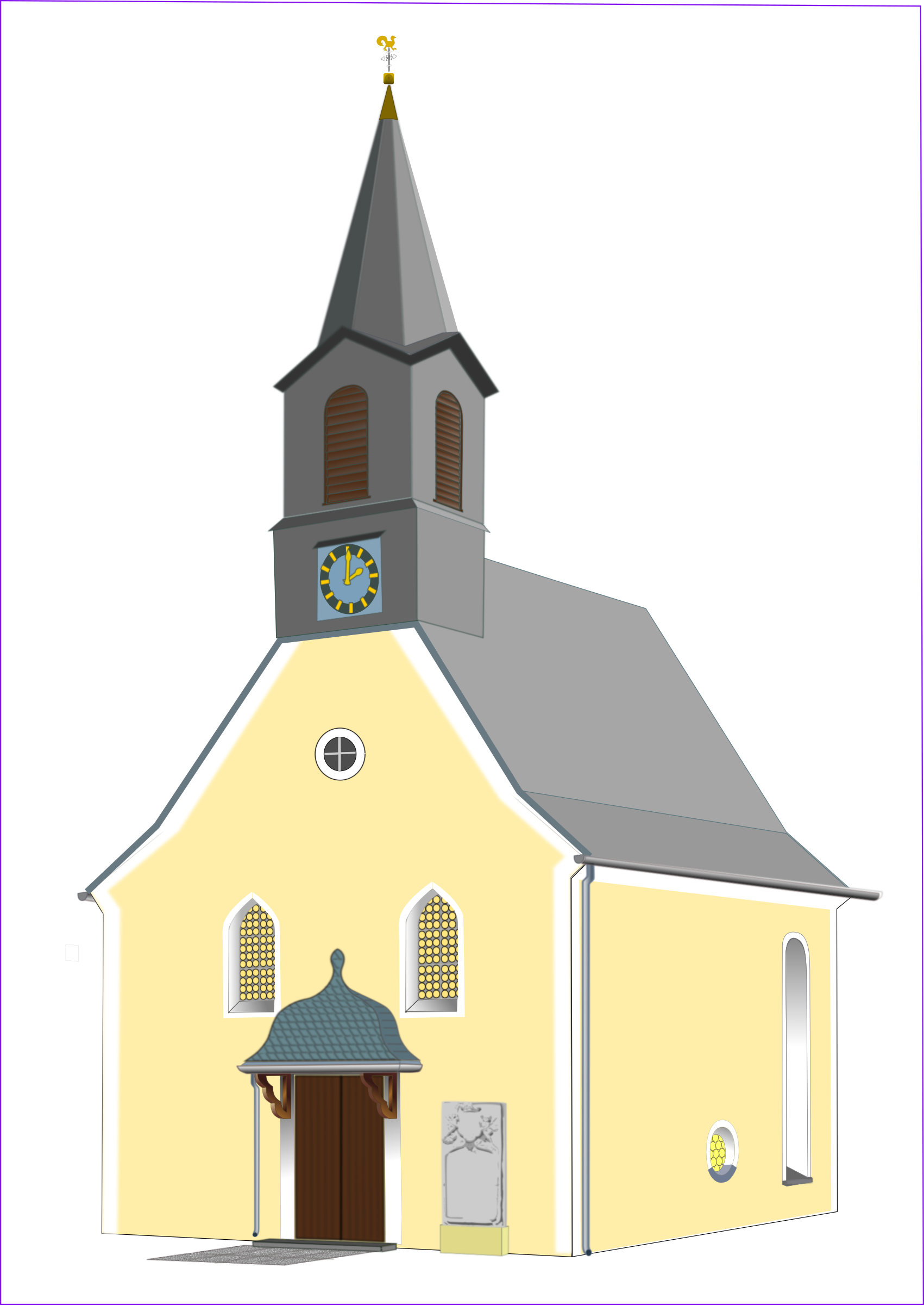 HD foreign church background 