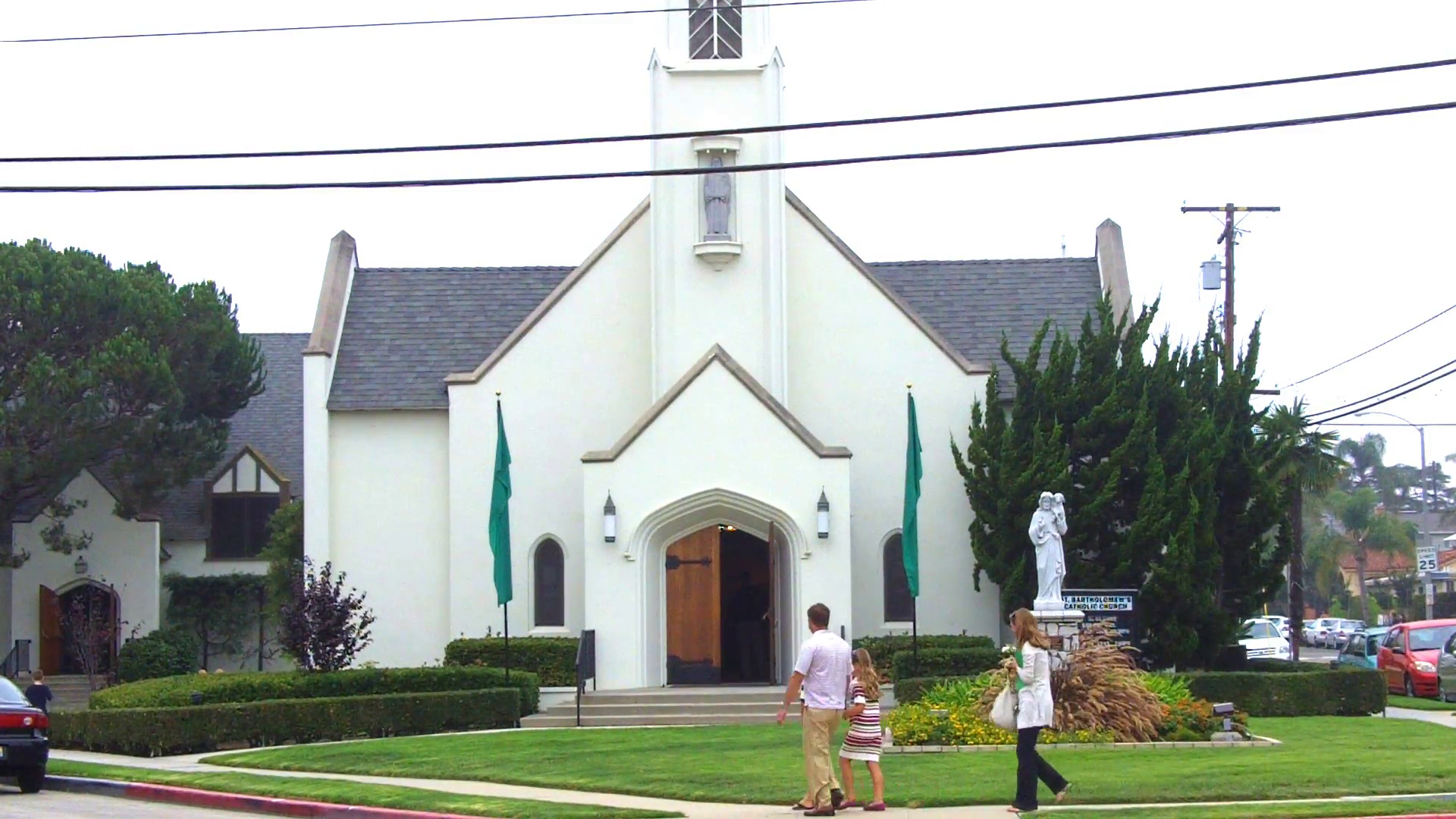 Family Going To Church On A Sunday Morning  Long Beach Ca Stock Video Footage   Videoblocks - Church, Transparent background PNG HD thumbnail